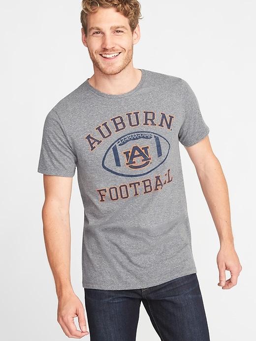 Old Navy Mens Ncaa Crew-neck Tee For Men Auburn University Size L