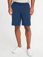Old Navy Mens Slim 4-way-stretch Performance Shorts For Men - 10-inch Inseam Blue - 10-inch Inseam Blue Size 31w