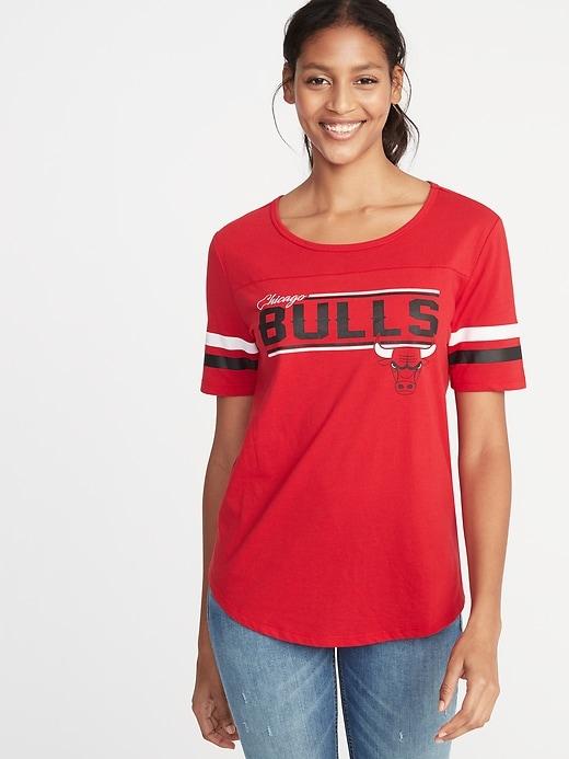 Old Navy Womens Nba Team Tee For Women Bulls Size Xs