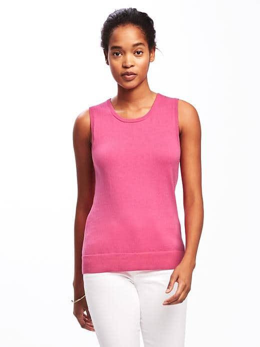 Old Navy Sweater Shell For Women - Raspberry Surprise