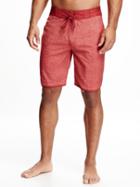 Old Navy Pieced Trim Board Shorts For Men - Reddy Set Go