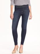 Old Navy Womens Mid-rise Rockstar Built-in Sculpt Jeggings For Women Golden Gate Size 10