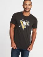 Old Navy Mens Nhl Team Graphic Tee For Men Pittsburgh Penguins Size S