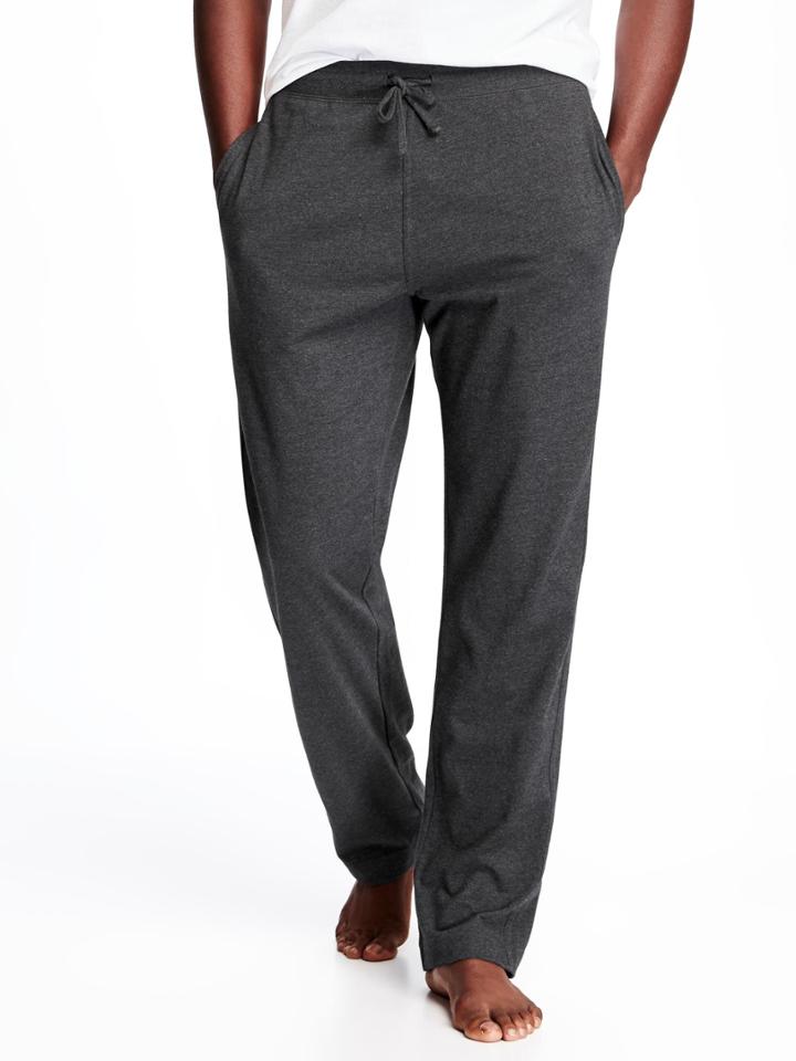 Old Navy Jersey Lounge Pants For Men - Charcoal Heather