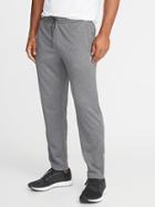 Old Navy Mens Go-dry French Terry Run Pants For Men Heather Gray Size S