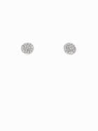 Old Navy Womens Pav-disk Studs For Women Silver Size One Size