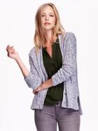 Old Navy Womens Marled Knit Cardigan Size Xl - Mariana Trench