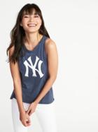 Old Navy Womens Mlb Team-graphic Tank For Women N.y. Yankees Size M