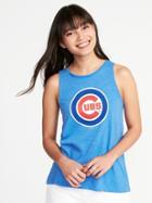 Old Navy Womens Mlb Team-graphic Tank For Women Chicago Cubs Size M