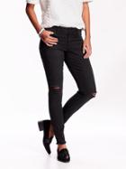 Old Navy Womens Mid Rise Rockstar Jeans Size 0 Regular - Stowaway