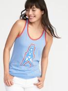 Old Navy Womens Nfl Retro-team Racerback Tank For Women Titans Size L