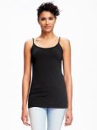 Old Navy Womens First-layer Fitted Cami Tunic For Women Blackjack Size Xxl