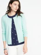 Old Navy Womens Classic Crew-neck Cardi For Women Mint Green Size L