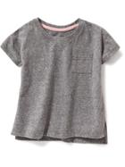 Old Navy Boxy Pocket Tee - Carbon