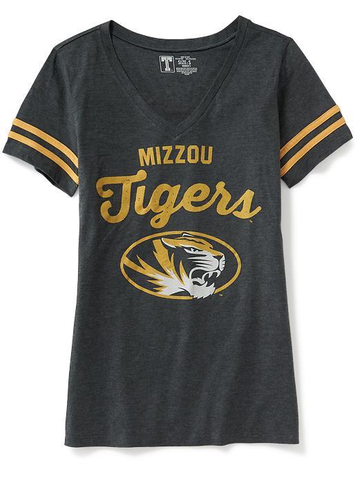 Old Navy College Team Graphic V Neck Tee For Women - Missouri