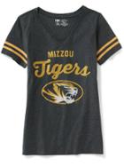 Old Navy College Team Graphic V Neck Tee For Women - Missouri