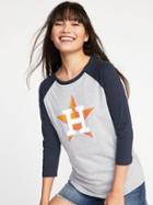 Old Navy Womens Mlb Team Tee For Women Houston Astros Size L