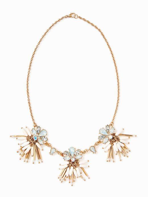 Old Navy Chandelier Cluster Necklace For Women - Creme De La Creme