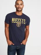 Old Navy Mens Nba Team Graphic Tee For Men Nuggets Size S