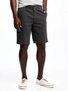 Old Navy Broken In Khaki Shorts For Men 10 - Midnight Oil