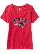 Old Navy Nfl Graphic Tee For Women - Patriots