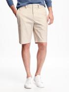 Old Navy Ultimate Slim Fit Shorts For Men 10 - Canvas