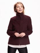 Old Navy Funnel Neck Coat Size L Tall - Rich Rec