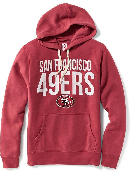 Old Navy Nfl Team Fleece Pullover Hoodie For Men - 49ers