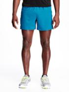 Old Navy Go Dry Vented Running Shorts For Men 5 - Peacock Jewel
