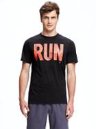 Old Navy Go Dry Cool Graphic Tee For Men - Black Jack 2
