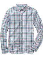 Old Navy Mens Slim Fit Classic Shirts Size Xxl Big - Blue Calcite