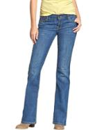 Old Navy Womens Women';s The Flirt Boot-cut Jeans Bright Night Size 18