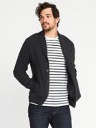 Old Navy Mens Shawl-collar Button-front Cardigan For Men Dark Charcoal Gray Size S