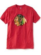 Old Navy Nhl Crew Neck Tee For Men - Chicago Blackhawks