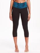 Old Navy Active Crops For Women - Night Swimming