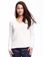 Old Navy Classic V Neck Pullover For Women - In A Flurry