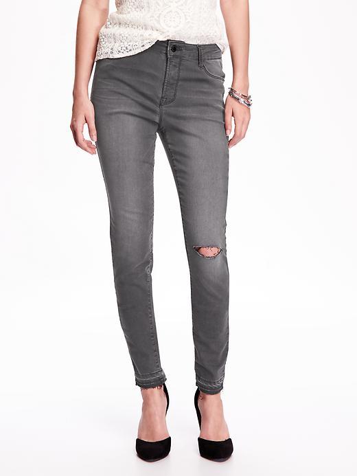 Old Navy Mid Rise Rockstar Jeans Size 0 Regular - Lauralee
