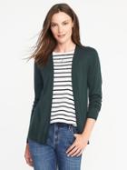 Old Navy Semi Fitted Open Front Cardi For Women - Fir Ever