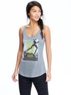 Old Navy Womens Go Dry Graphic Tank Size L - Lime Real Estate