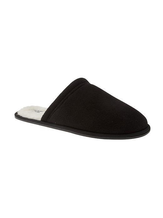 Old Navy Performance Fleece Slippers Size L - Black
