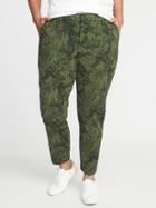 Old Navy Womens Mid-rise Smooth & Slim Plus-size Pixie Utility Chinos Camotanical Size 18