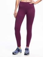 Old Navy Go Dry Mid Rise Compression Legging For Women - Lingonberry Jam