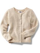 Old Navy Sparkle Cardigan - Heather Oatmeal