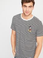 Disney&#169 Mickey Mouse Striped Tee For Men