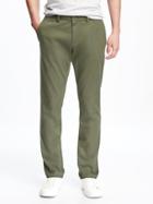 Old Navy Ultimate Skinny Khakis For Men - Olive Through This
