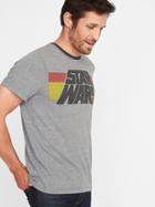 Old Navy Mens Star Wars Retro-graphic Tee For Men Medium Gray Size Xs