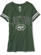 Old Navy Nfl V Neck Tee For Women - Jets