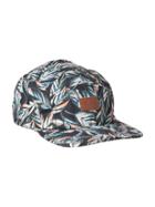Old Navy Printed Twill Five Panel Cap For Men - Leaves
