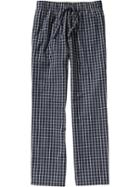 Old Navy Mens Patterned Pj Pants - Navy Plaid