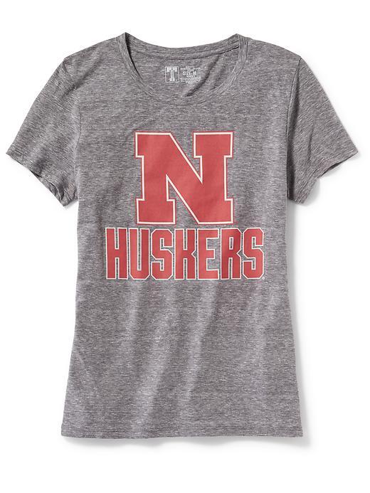 Old Navy Ncaa Crew Neck Tee For Women - Nebraska Corn